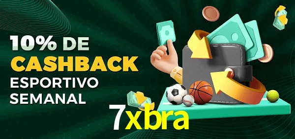 10% de bônus de cashback na 7xbra